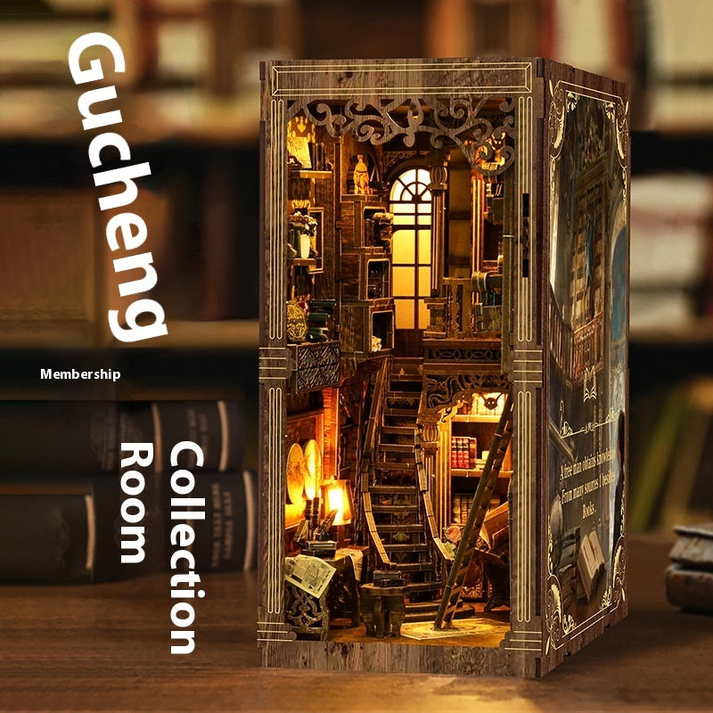 3D Three-dimensional Creativity Book Stand Diy Cottage Decoration