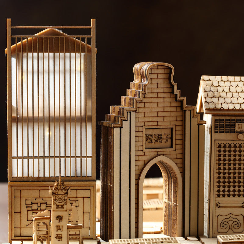 Alley Creative Model Assembled Book Stand DIY Creative