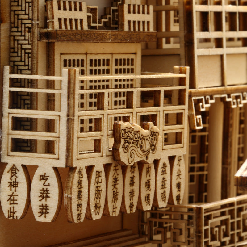 Alley Creative Model Assembled Book Stand DIY Creative