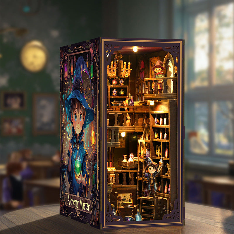 3D Three-dimensional Creativity Book Stand Diy Cottage Decoration