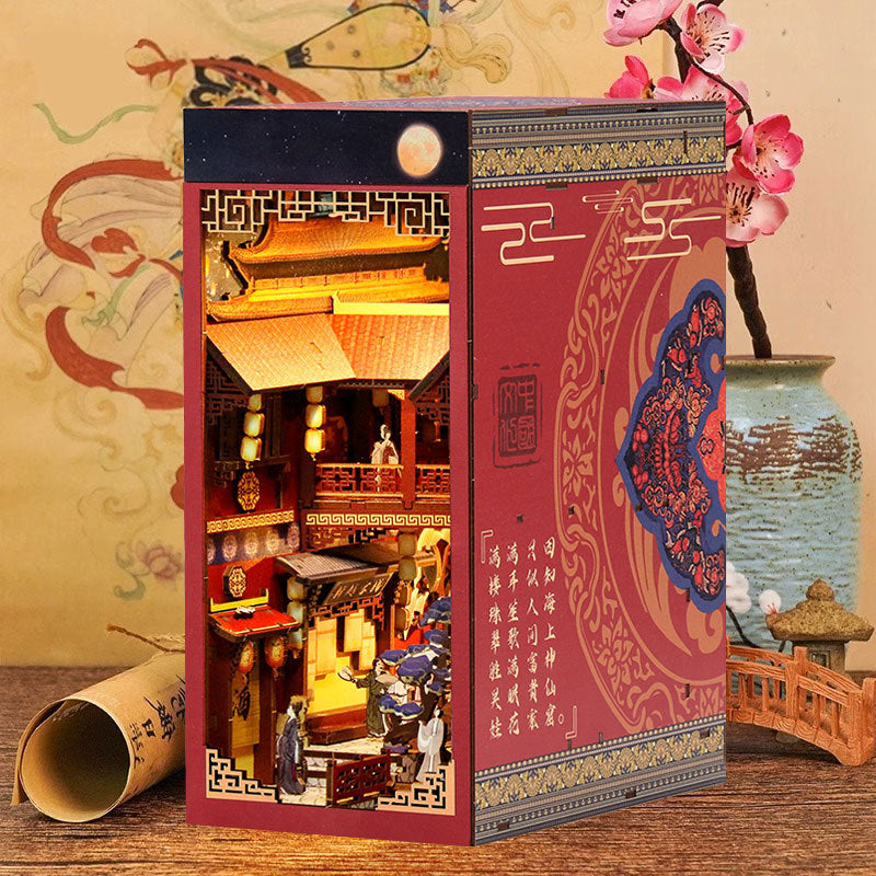 3D Three-dimensional Creativity Book Stand Diy Cottage Decoration